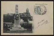 2 vues  - « N. 25. Beaumont-sur-Oise. Monument de la Défense ». J.F. (ouvre la visionneuse)