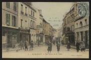 2 vues « 1. Beaumont. Rue Haute de la vallée ». Rayer, Beaumont.