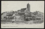 2 vues  - « 1. Beaumont-sur-Oise. Eglise et quartier Périne ». Imp. André Cayeux, Persan-Beaumont. (ouvre la visionneuse)