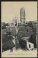 2 vues  - « Beaumont-sur-Oise. Façade de l\'église. Grand escalier ». A. Breger Frères, 9 rue Thénard, Paris. (ouvre la visionneuse)