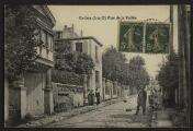 2 vues « Belloy (S.-et-O.). Rue de la Vallée ». Coll. Gérard. L. Laroche édit., L'Abbaye-Livry (S.-et-O.).