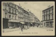 2 vues « 10. Bezons (S.-et-O.). Rue de Paris ». B.F., Paris.