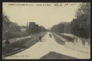 2 vues  - « Boissy-l\'Aillerie (S.-et-O.). Avenue de la Gare ». Édit. Houllier tabacs. L\'H., Paris. (ouvre la visionneuse)