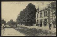 2 vues  - « Boissy-l\'Aillerie. La gare ». Cliché Godefroy. A. Seyes imp.-édit., Pontoise. (ouvre la visionneuse)