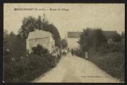 2 vues « Brignancourt (S.-et-O.). Entrée du village ». Piver tabacs éditeur. L'H., Paris.