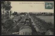 2 vues « Bruyères-sur-Oise. Vue générale de la gare ». Frémont édit., Beaumont-sur-Oise.