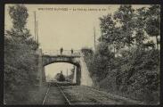 2 vues  - « Bruyères-sur-Oise. Le pont du chemin de fer ». Frémont édit., Beaumont-sur-Oise. (ouvre la visionneuse)