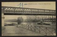 2 vues  - « 1303. Cergy (S.-et-O.). Pont sur l\'Oise ». E. Malcuit phot.-édit., Paris. (ouvre la visionneuse)