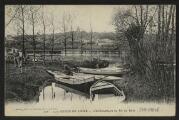 2 vues « 209. Les bords de l'Oise. L'embouchure du rû du Bois ». Frémont édit., Beaumont-sur-Oise. Imp. E. Le Deley, Paris.