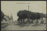 2 vues « Epiais-lès-Louvres. La croix ». Frémont édit., Beaumont-sur-Oise.