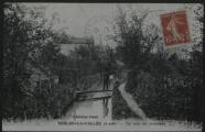 2 vues « Nesles-la-Vallée (S.-et-O.). Un coin du Sausseron ». Collection Fleck. I.P.M., 40bis, rue du Pré Saint-Gervais, Paris.
