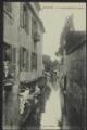 2 vues « Pontoise. La Couleuvre (Rue de Rouen) ». Imp. E. Rigault, Pontoise.