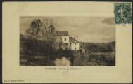 2 vues « Pontoise. Moulin sur la Couleuvre ». Imp. E. Rigault, Pontoise.