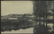 2 vues « St-Clair-sur-Epte (S.-et-O.). Paysage des bords de l'Epte ». Phot. A. Lavergne, Vernon.