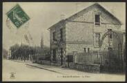 2 vues « 12. Saint-Gratien. La poste ». Imp.-phot. l'Abeille, Asnières-Paris.