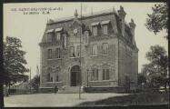 2 vues « 676. Saint-Gratien (S.-et-O.). La mairie ». Anc. étab. Malcuit, 41 faub. du Temple, Paris.