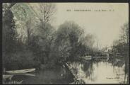 2 vues « 2675. Saint-Gratien. Lac du nord ». Bourgoin éditeur. G.I.