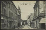2 vues « 688. Saint-Gratien. Rue de l'Eglise ». E. Malcuit photo.-éditeur, Paris.
