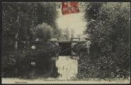 2 vues « Pont sur la Viosne à Santeuil (S.-et-O.). » Col. Foret. Imp.-phot., Choisy-le-Roi.