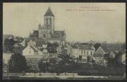 2 vues « Vétheuil (S.-et-O.). L'église et les maisons environnantes, vues de Lavacourt ». Edit. Lavergne, Vernon.