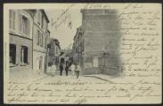 2 vues « Vétheuil. La Grande rue ». Phototypie A. Breger Frères.