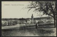 2 vues  - « Viarmes. Panorama au printemps ». Frémont édit., Beaumont-sur-Oise. (ouvre la visionneuse)