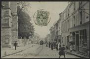 2 vues  - « Villiers-le-Bel. Rue d\'Aval vers le bas ». C.L.C. (ouvre la visionneuse)