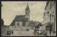 2 vues  - « 1. Cergy (S.-et-O.). L\'église ». B.F., Paris. (ouvre la visionneuse)