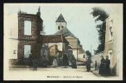 2 vues « Montsoult. Quartier de l'église ». Vast, Montsoult.