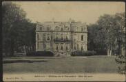 2 vues  - « Saint-Leu. Château de la Chaumette. Côté du parc ». Batellier édit. A. Breger Frères, 9 rue Thénard, Paris. (ouvre la visionneuse)