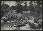 2 vues « Centre médical d'Aincourt. Le jardin japonais ». Photographie Studio Jack.