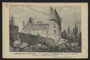 2 vues « 1. Asnières-sur-Oise (S.-et-O.). 7. Le château de la reine Blanche, propriété de Dejoux, membre de l'Académie française, 1831 ». Collection Paul Allorge, série Pl. 1.