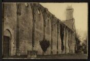 2 vues « 9. Abbaye de Royaumont. Asnières-sur-Oise (S.-et-O.). Ruines de l'abbatiale. Mur méridional ». G. Barraud phot.-édit., Viarmes (S.et-O.).