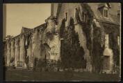 2 vues « 10. Abbaye de Royaumont. Asnières-sur-Oise (S.-et-O.). Ruines de l'abbatial et maison des hôtes ». G. Barraud phot.-édit., Viarmes (S.et-O.).