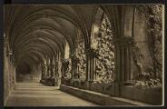 2 vues  - « 24. Abbaye de Royaumont. Asnières-sur-Oise (S.-et-O.). Cloître (galerie nord) ». G. Barraud phot.-édit., Viarmes (S.et-O.). (ouvre la visionneuse)