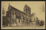 2 vues  - « Auvers-sur-Oise. L\'église XIIe et XIIIe siècles. Vue d\'ensemble ». Edition Ch. W. (ouvre la visionneuse)