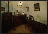 2 vues « 9511.16. Auvers-sur-Oise (Val-d'Oise). La chambre où Van Gogh vécut et mourut le 29 juillet 1890 ». Editions Mage, 36 rue H. Fournier, Drancy.