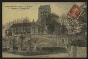 2 vues  - « Auvers-sur-Oise. L\'église et la statue de Daubigny ». Milhaud éditeur. I.P.M., Paris. (ouvre la visionneuse)