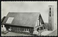 2 vues  - « Goussainville (S.-et-O.). Maquette de la nouvelle église ». (ouvre la visionneuse)