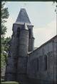 1 vue Aincourt. - Église Saint-Martin : clocher, tourelle d'escalier.