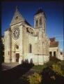 1 vue Champagne-sur-Oise. - Église Notre-Dame-de-l'Assomption : façade ouest.