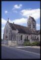 1 vue Puiseux-Pontoise. - Église Saint-Pierre : façades ouest et sud.